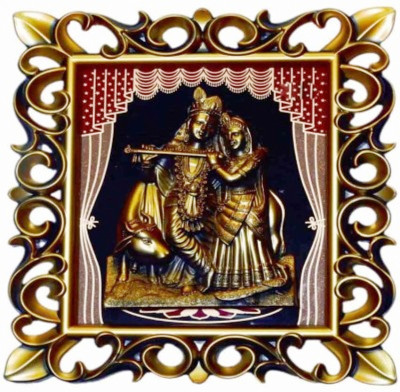 

ZELATOR Radha Krishna Religious Frame