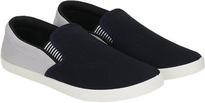 

Chevit Men's PM Blue Casual Loafers and Moccasins (Casual Shoes) Loafers For Men(Black, Grey