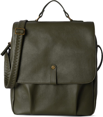 

Baggit Women Green PU Sling Bag