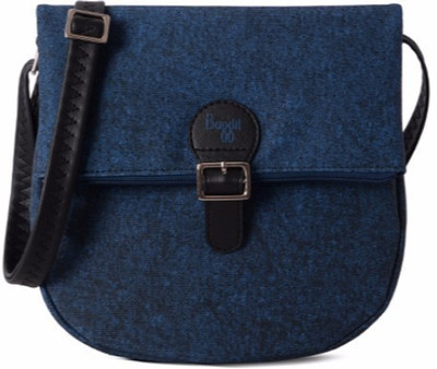 

Baggit Women Blue PU Sling Bag