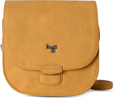 

Baggit Women Casual Yellow PU Sling Bag