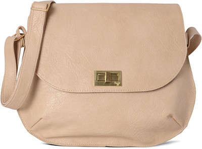 

Baggit Women Casual White PU Sling Bag