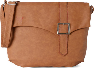 

Baggit Women Casual Brown PU Sling Bag