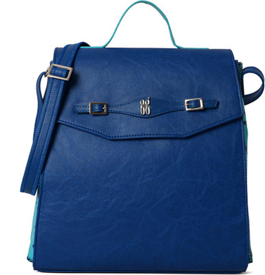 

Baggit Women Casual Blue PU Sling Bag