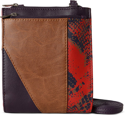 

Baggit Women Purple PU Sling Bag