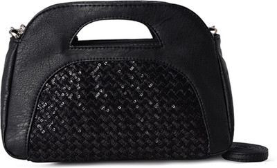 

Baggit Women Casual Black PU Sling Bag
