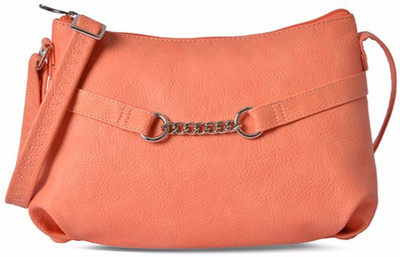 

Baggit Women Casual Pink PU Sling Bag