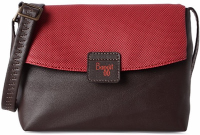 

Baggit Women Red PU Sling Bag