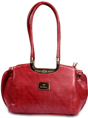 

VELINA Women Casual Maroon Leatherette Hand-held Bag
