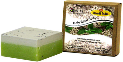 

khadi abeers PURE ESSENSE HOLY BASIL WITH OAT MEAL(140 g)