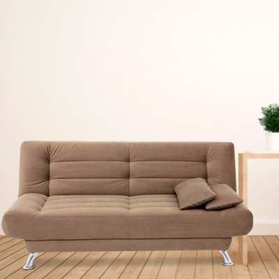 Fabhomedecor Zuri Supersoft Double Foam Sofa Bed Finish Color Light Brown Mechanism Type Fold Ou Beds Price Rs In India