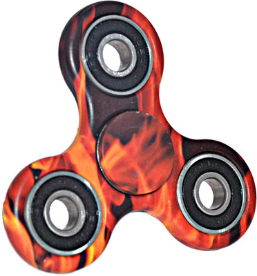 

fidbee fidget spinner fire pattern new in market(Multicolor)