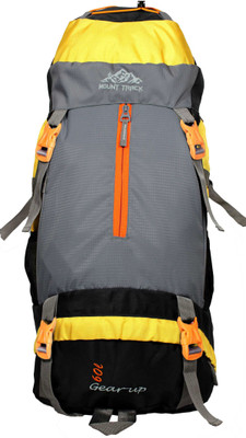 

Mount Track Gear Up 9105Y 60 Ltrs Backpack(Yellow, Rucksack)