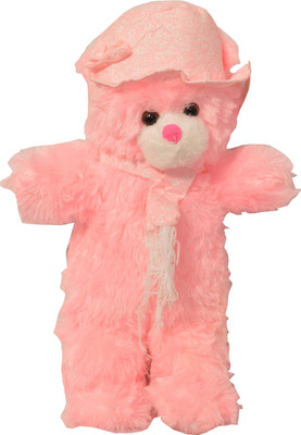 

Taaviya Stores 1 Feet Long Ultra Soft Teddy Bear With Cap, Cute Gift For Kids, Child, Infant - 7 cm(Multicolor)