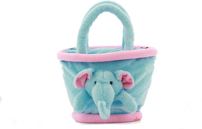 SANA TOYS Sana Picnic Bag With Cute Appu Face cm 30 - 30 cm(Blue)