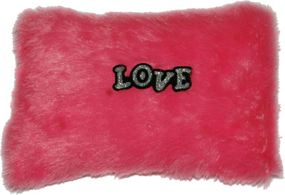 

VINR Pink Sqair Love Pillow Shaped Soft Toy - 28 cm(Pink)