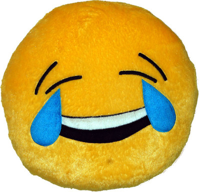 

VINR Face With Tears Of Joy Soft Toy - 28 cm(Yellow)
