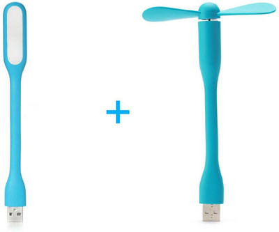 

gamma brudo usb & fan 1&1 USB Fan, Led Light(Multicolor)