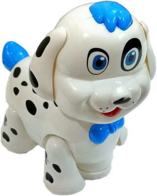 

Humaira Dog Amused Light and Music Toy(White)