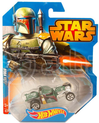 

kidoz kingdom HOTWHEELS STARWARS BOBA FETT CAR(Green)