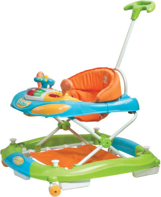 

Baby Love Musical 2-in-1 Walker With Parent Rod(Blue, Green)