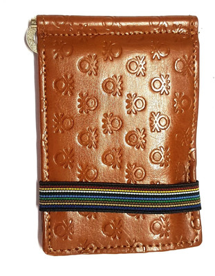 

Jinx Zone Men Brown Artificial Leather Money Clip(8 Card Slots)