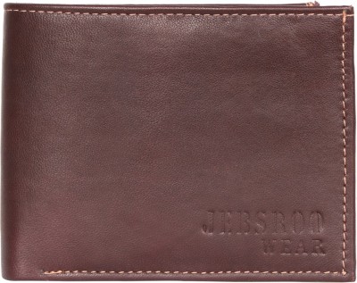 

JEBSROO WEAR Men Brown Genuine Leather Wallet(5 Card Slots)