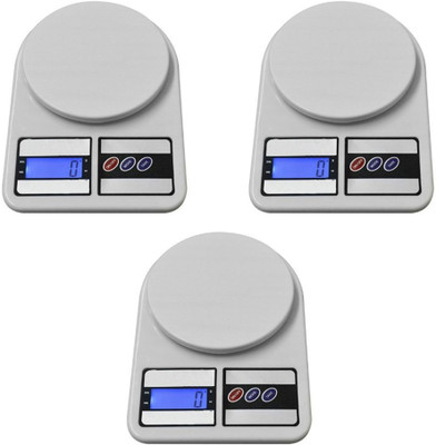 AmtiQ New Digital Electronic (Pack of 3) SF 400 5Kg Kitchen Weighing Scale(Off-White) available at flipkart for Rs.1199