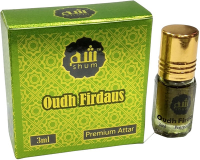 

Shum Oudh Firdaus 3ml Floral Attar(Oud (agarwood))