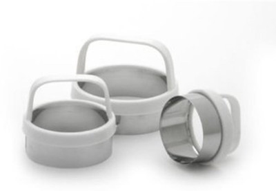 

Skywalk Biscuit/cookie Pastry Slider Burger Cutter Set Of 3 Cookie Cutter(Pack of 3)