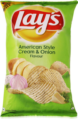 

Lay's American Style Cream & Onion Flavour Chips(52 g)