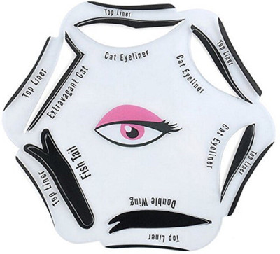 

Jern 6 in 1 Cat Eye Liner Stencil Eyebrow Stencil(1)