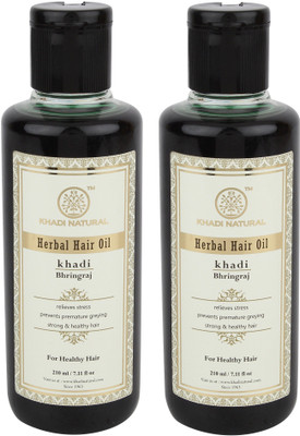 

Khadi Natural Bhringraj hair oil Hair Oil(420 ml)