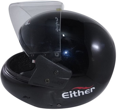 

premiere gallery EITHER Motorbike Helmet(Black