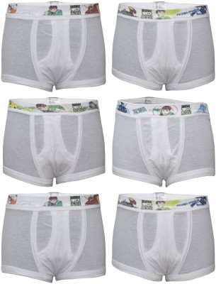 BodyCare Brief For Boys(White Pack of 6)