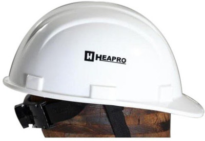 

heapro SDR White SDR SafetyHelmet Construction Helmet(Size - 28cmx22cmx22cm)