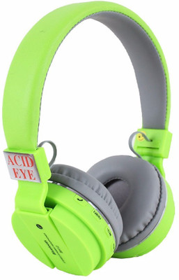 

Acid Eye SH-12 Green headphone Smart Headphones(Wireless)