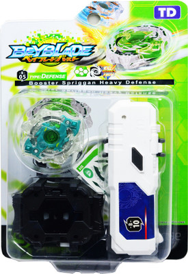 

Apurbas Beyblade Burst B05 Booster Spriggan Heavy Defense Burst System(Green)