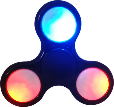 

Montez Led Light Black Fidget Spinner Toy(Multicolor)