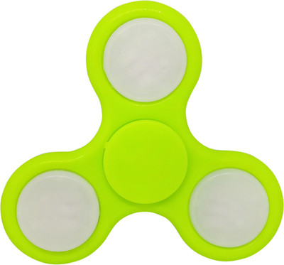 

Montez Led Light Neon Green Fidget Spinner Toy(Multicolor)