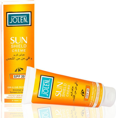 

Jolen Sun Shield Cream - SPF 20 PA++(100 ml)