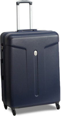 

Delsey Leneos 76 4R TrolleY CASE Large Briefcase - For Men & Women(Night Blue)