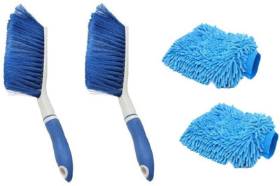 

Mily Plastic Wet and Dry Brush(Multicolor, Pack of 4)