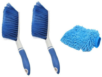 

Mily Plastic Wet and Dry Brush(Multicolor, Pack of 3)