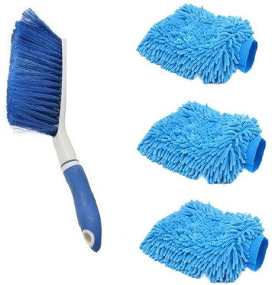 

Mily Plastic Wet and Dry Brush(Multicolor, Pack of 4)