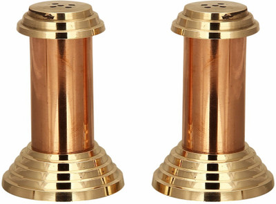 

Rustik Crafts V-RC-080 2 Piece Salt & Pepper Set(Copper)