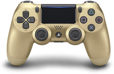 

Sony PS4 DualShock Controller - V2 (Gold) Gamepad(Gold, For PS4)