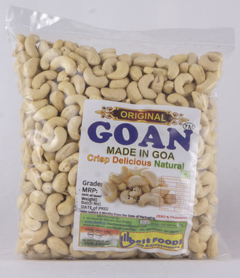 

Original Goan Medium Regular size Cashews(1 kg, Pouch)