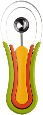 

Skywalk Scoop Troop Melon Baller and Fruit Scoop Set Straight Peeler Set(Multicolor)