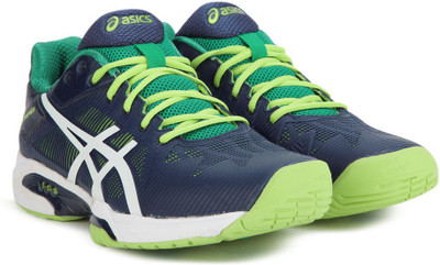 

Asics GEL-SOLUTION SPEED 3 Tennis Shoe For Men(Blue, 5001